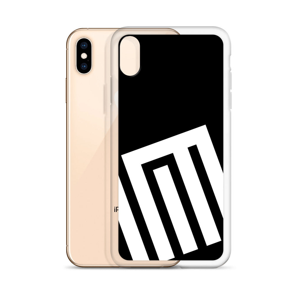 iPhoneケース 源氏香之図 澪標(みおつくし)A 漆黒