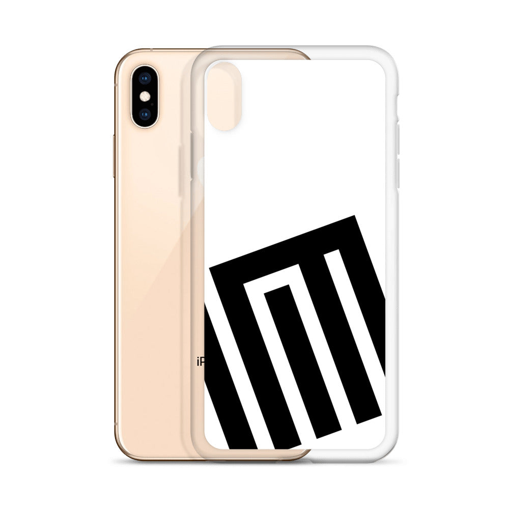 iPhoneケース 源氏香之図 澪標(みおつくし)A 純白