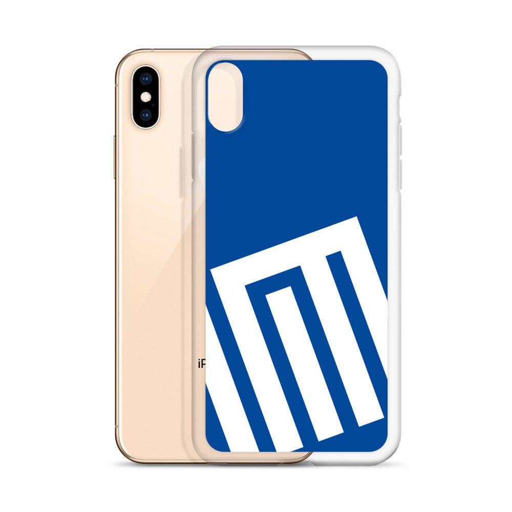 iPhoneケース 源氏香之図 澪標(みおつくし)A 瑠璃色