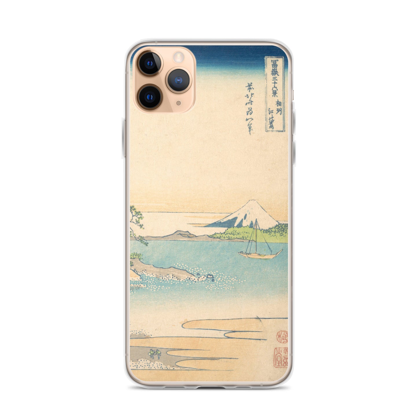 iPhone Case Soshu Enoshima B [Fugaku Sanjurokkei]