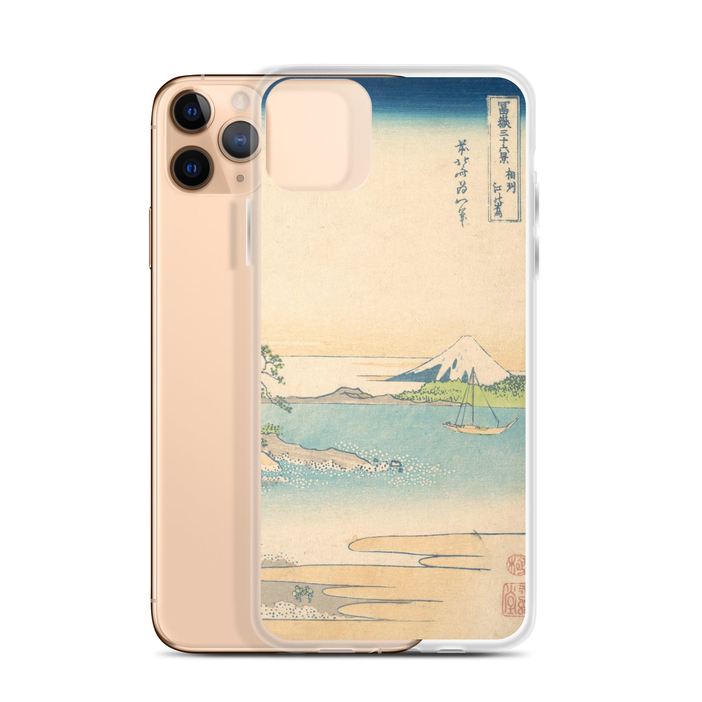 iPhone Case Soshu Enoshima B [Fugaku Sanjurokkei]
