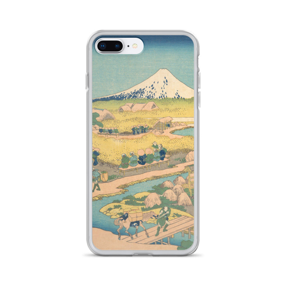 iPhone Case Sunshu Katakura chaen no Fuji B [Fugaku Sanjurokkei]