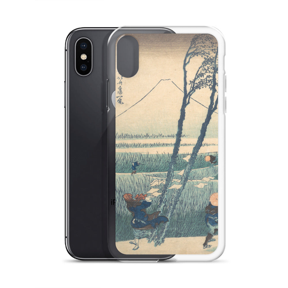 iPhone Case Sunshu Ejiri B [Fugaku Sanjurokkei]