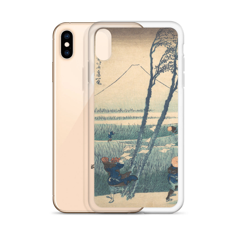 iPhone Case Sunshu Ejiri B [Fugaku Sanjurokkei]