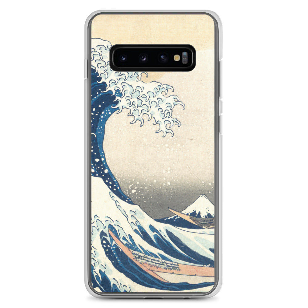 Samsung Galaxy Case Kanagawa oki nami ura B [Fugaku Sanjurokkei]