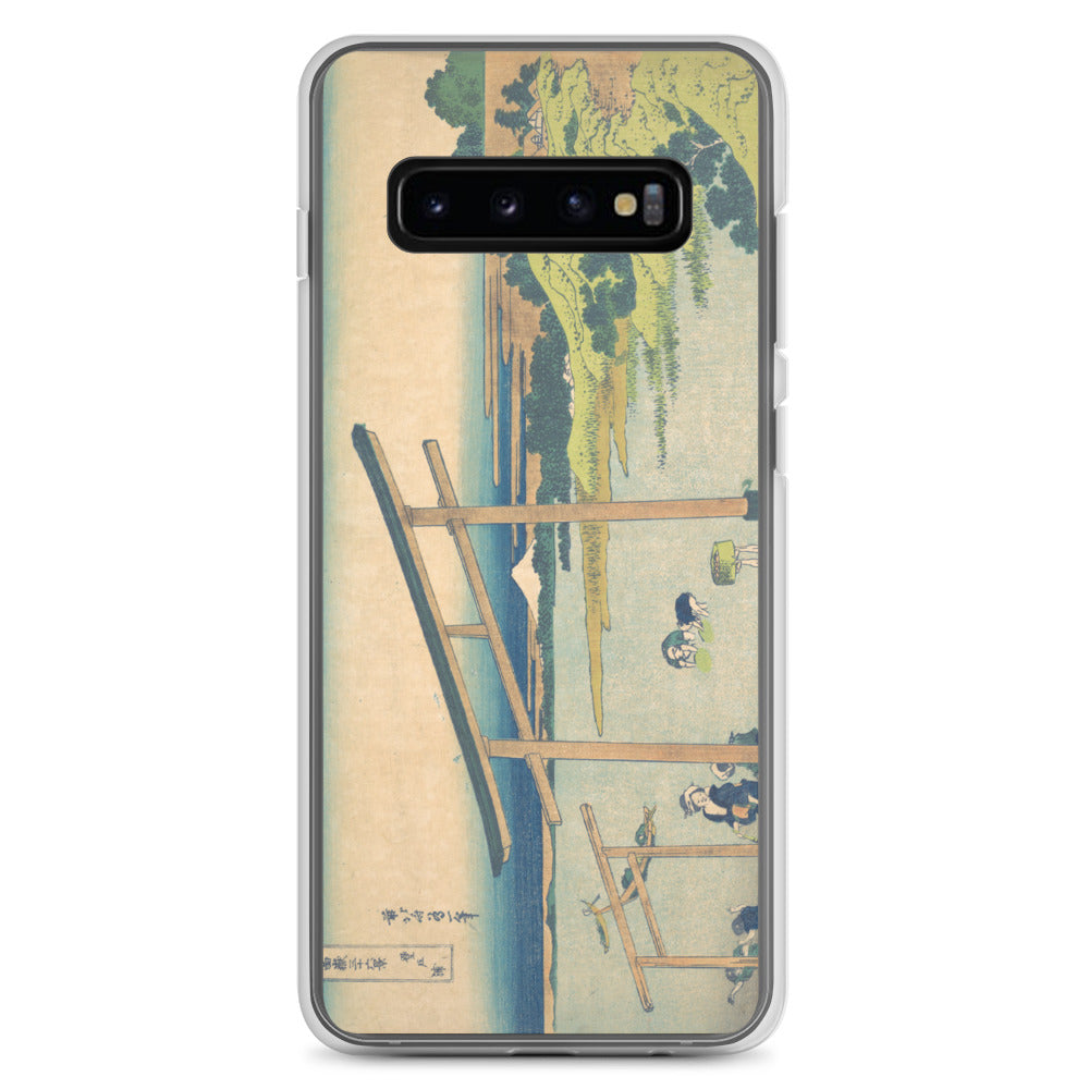 Samsung Galaxy スマホケース 登戸浦 A［冨嶽三十六景］