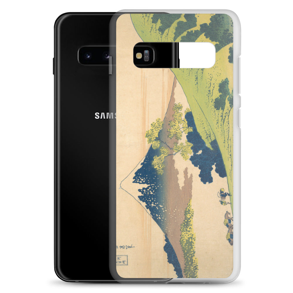 Samsung Galaxy スマホケース 甲州犬目峠 A［冨嶽三十六景］