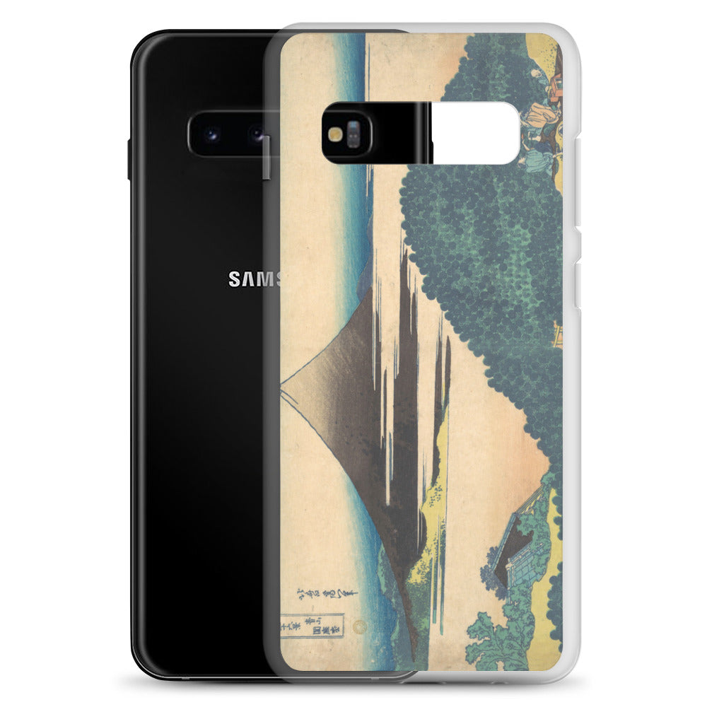 Samsung Galaxy Case Aoyama enza no matsu A [Fugaku Sanjurokkei]