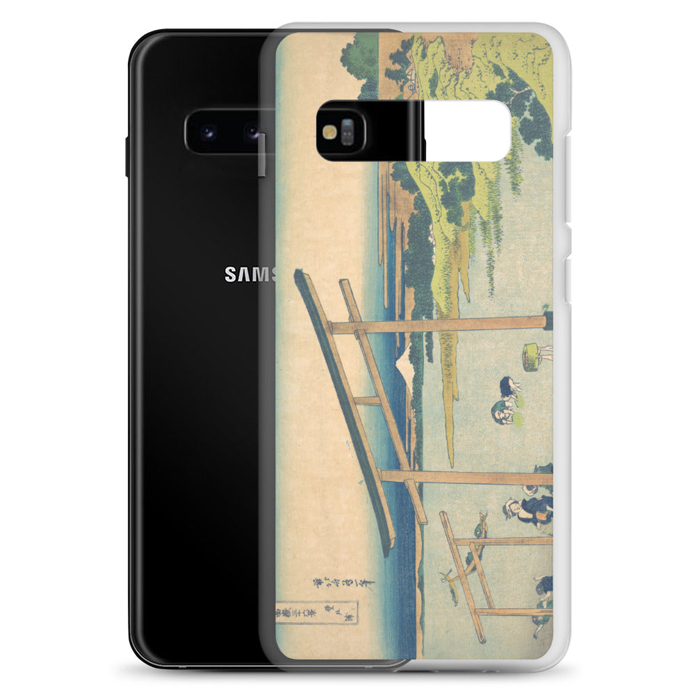 Samsung Galaxy スマホケース 登戸浦 A［冨嶽三十六景］