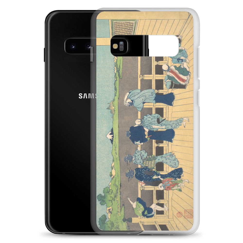 Samsung Galaxy Case Gohyaku Rakanji Sazaido A [Fugaku Sanjurokkei]