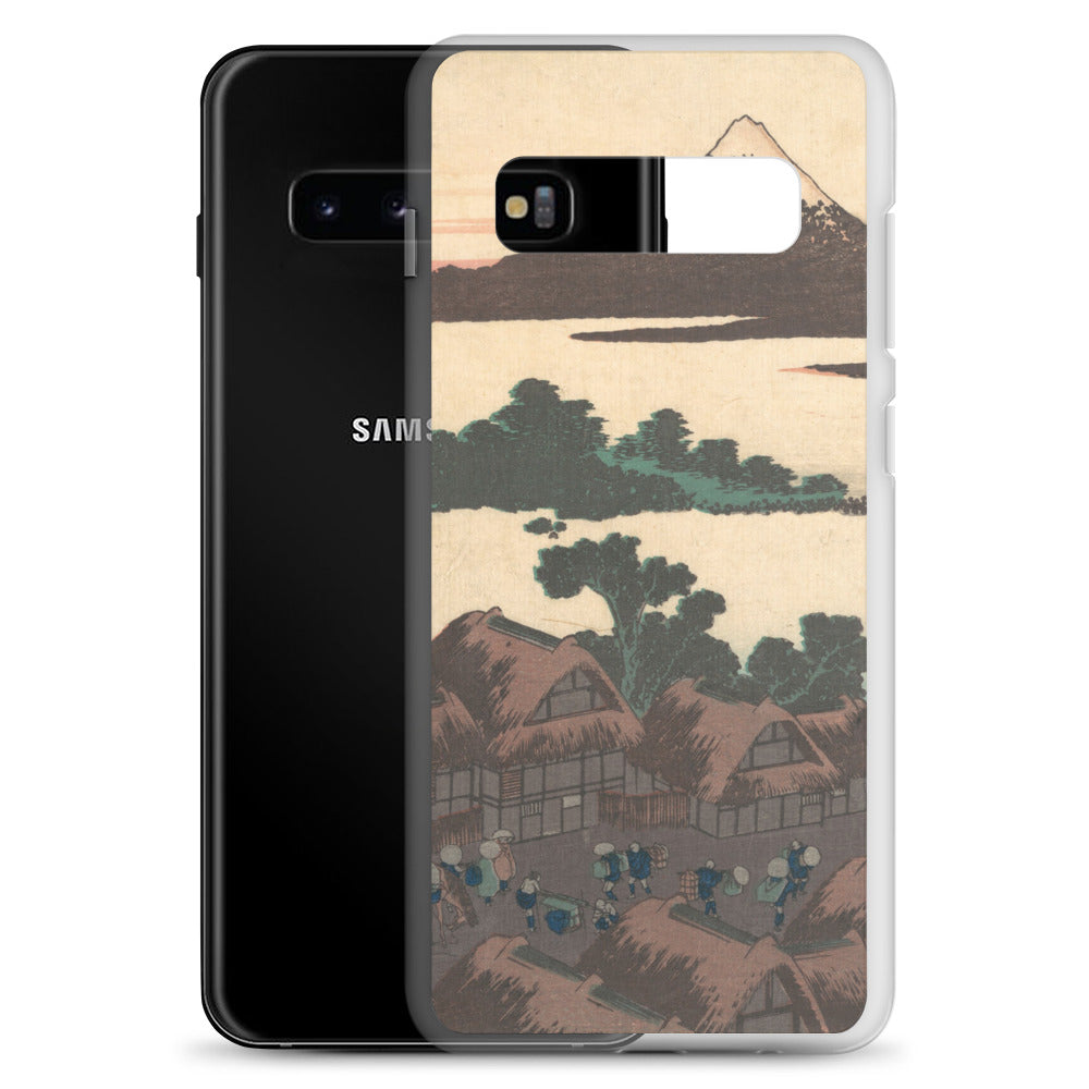 Samsung Galaxy Case Koshu Isawa no akatsuki B [Fugaku Sanjurokkei]