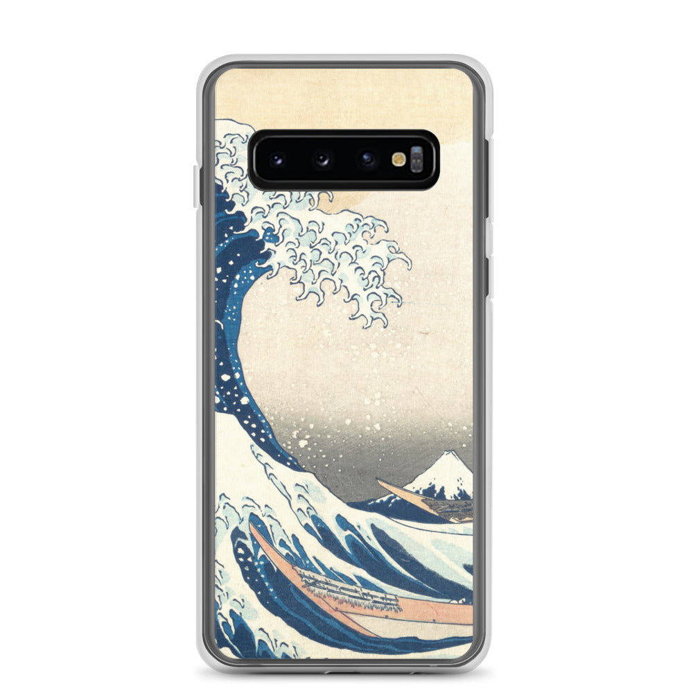 Samsung Galaxy Case Kanagawa oki nami ura B [Fugaku Sanjurokkei]