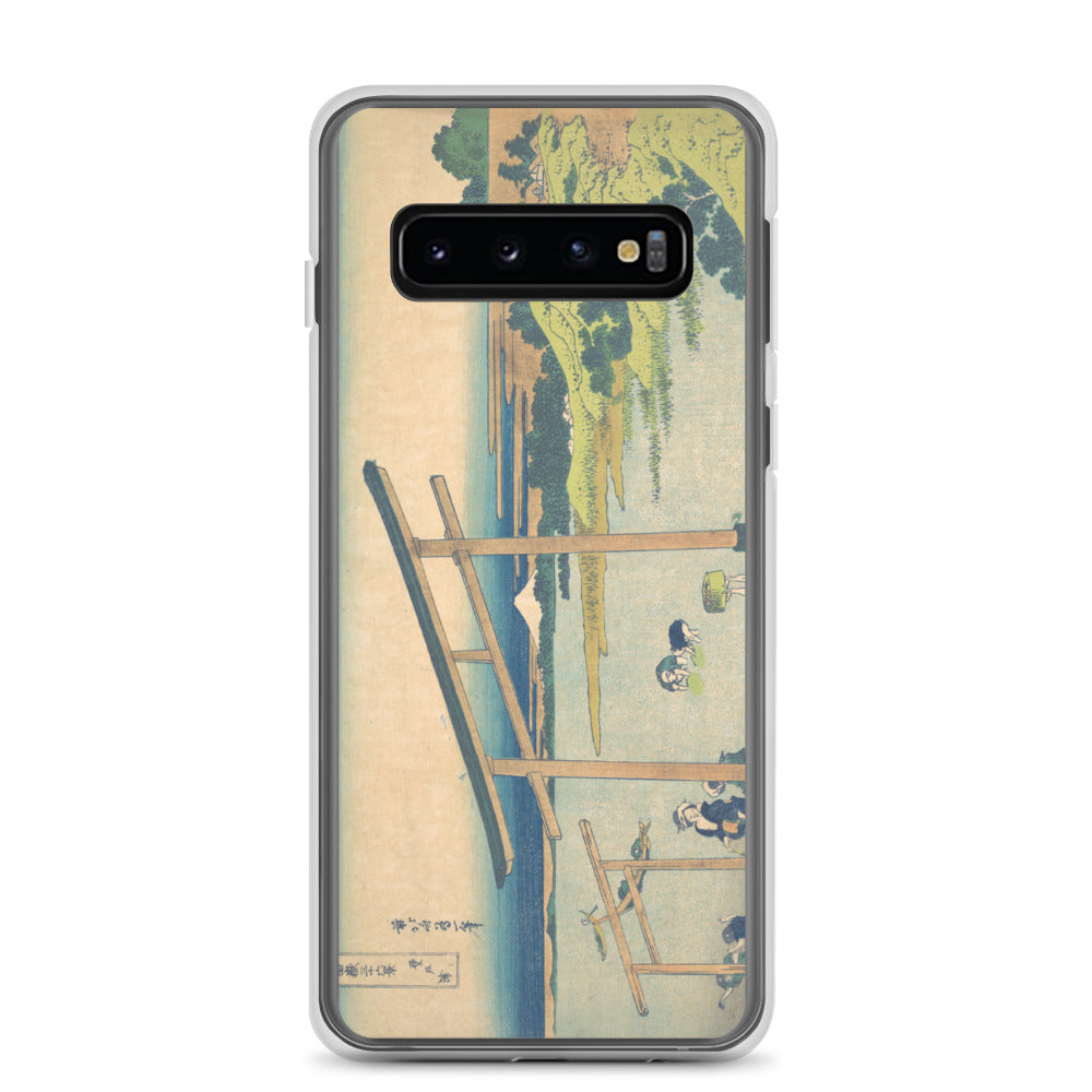 Samsung Galaxy スマホケース 登戸浦 A［冨嶽三十六景］