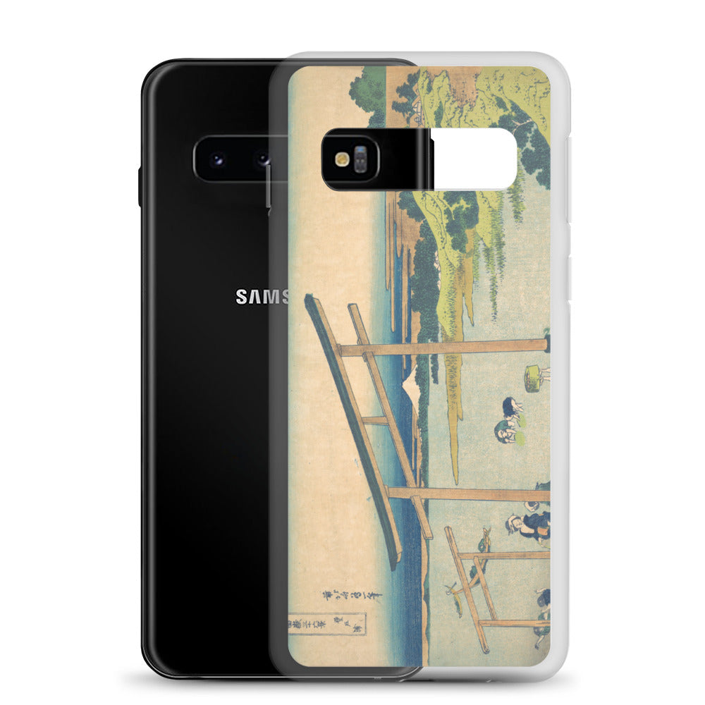 Samsung Galaxy スマホケース 登戸浦 A［冨嶽三十六景］