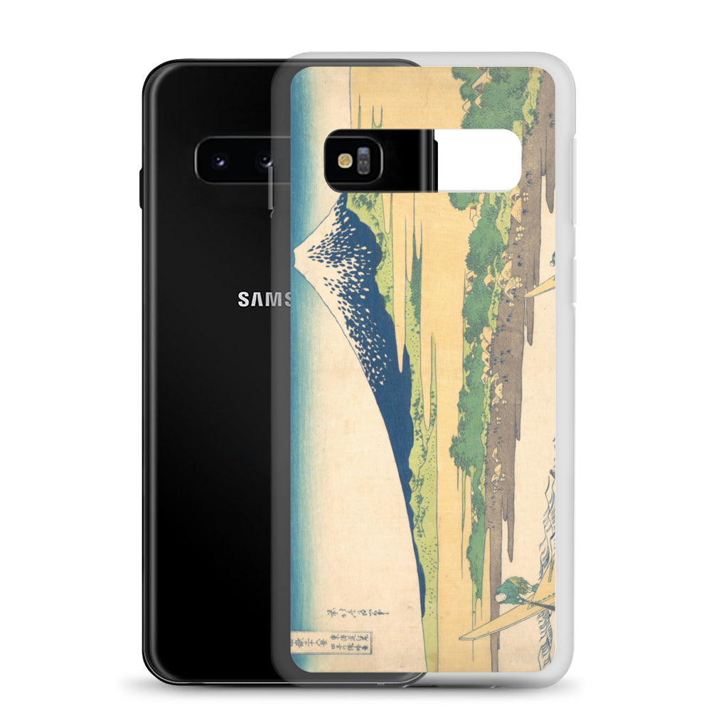 Samsung Galaxy Case Tokaido Ejiri Tago no ura ryaku zu A [Fugaku Sanjurokkei]