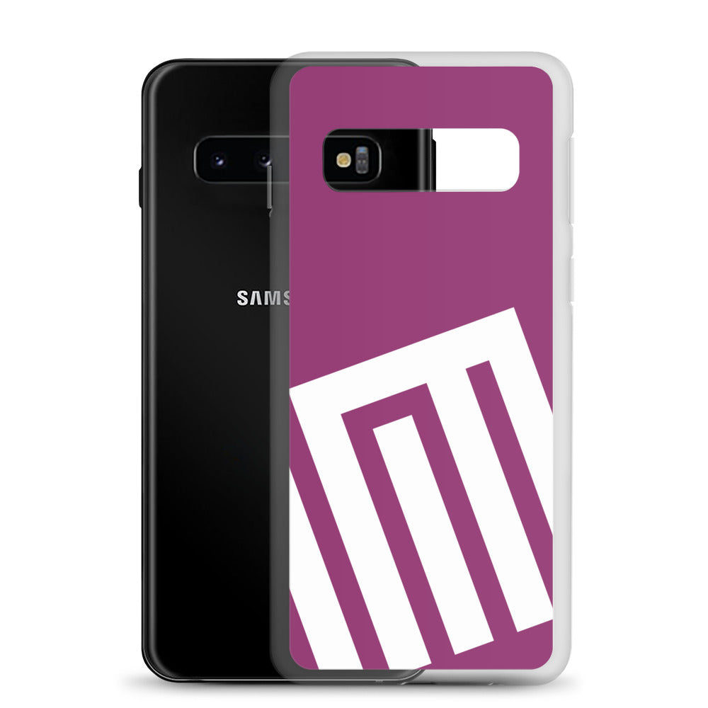 Samsung Galaxy Case Genjikou no zu Miotsukushi A [Murasakishikibu (Bitter purple with reddish)]