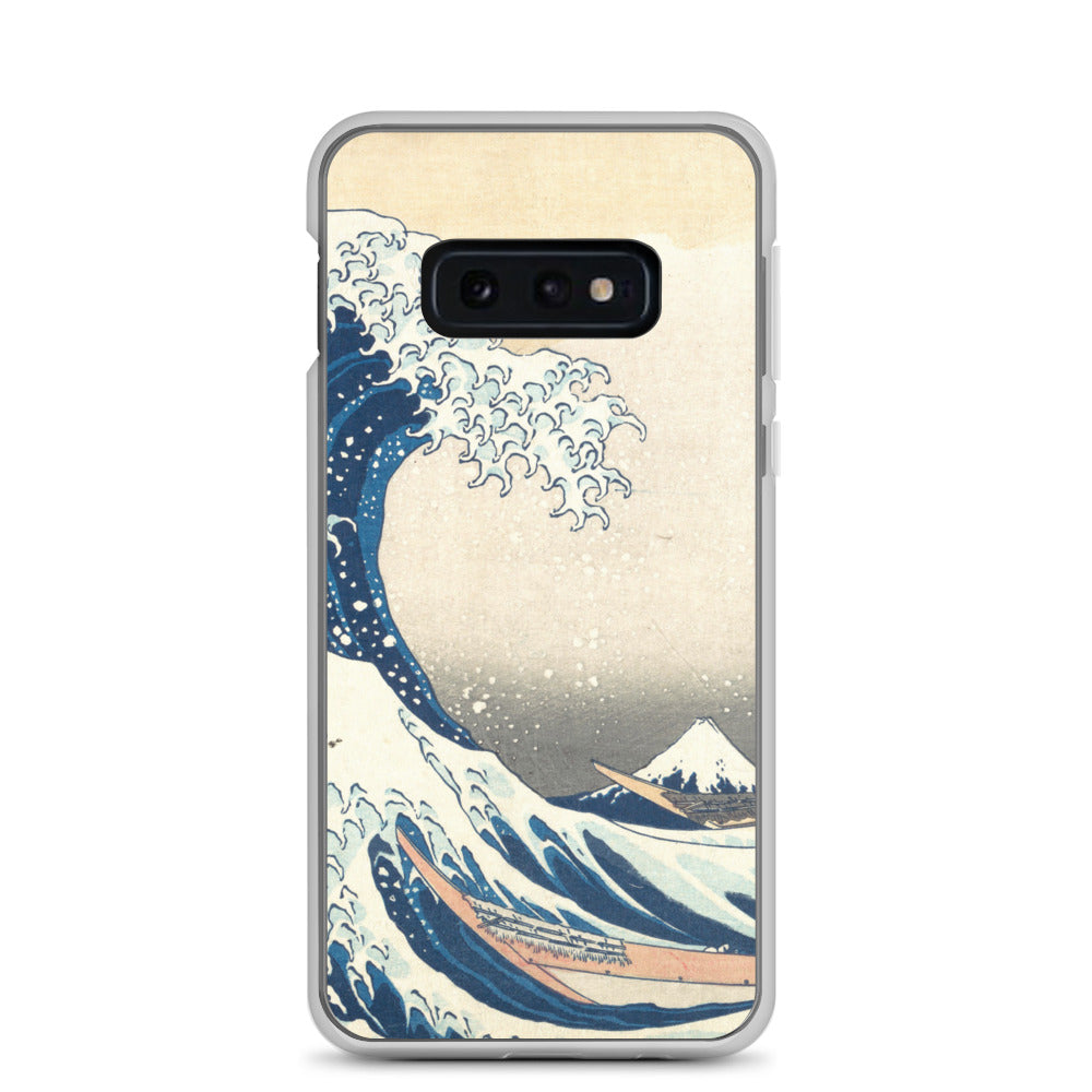 Samsung Galaxy Case Kanagawa oki nami ura B [Fugaku Sanjurokkei]