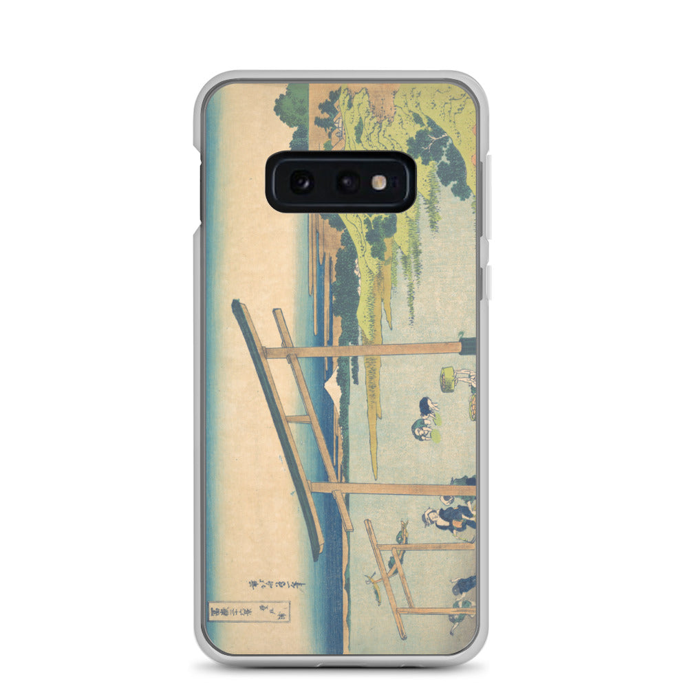 Samsung Galaxy スマホケース 登戸浦 A［冨嶽三十六景］