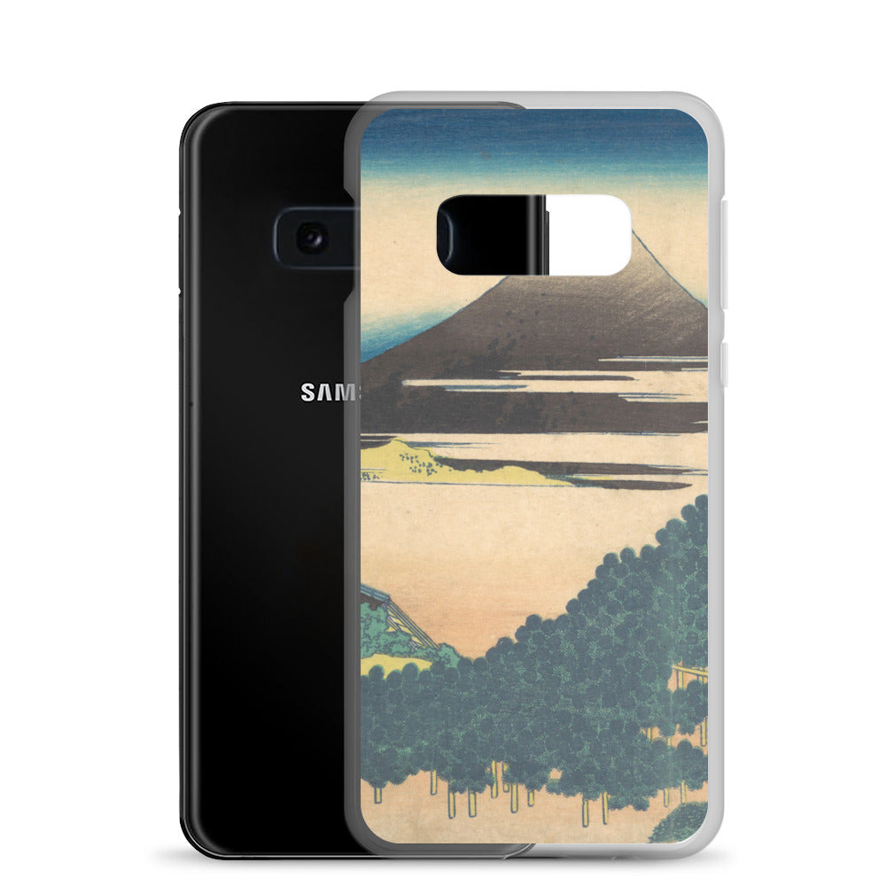 Samsung Galaxy Case Aoyama enza no matsu B [Fugaku Sanjurokkei]