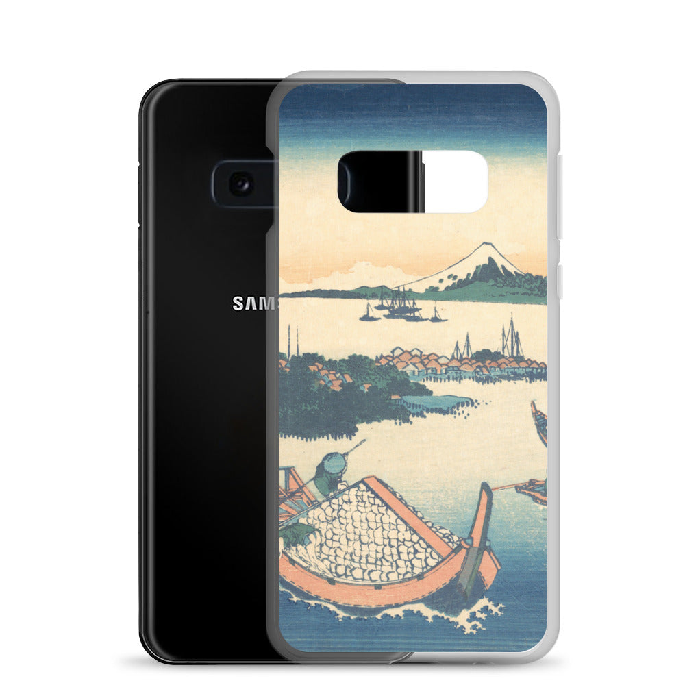 Samsung Galaxy Case Buyo Tsukudajima B [Fugaku Sanjurokkei]