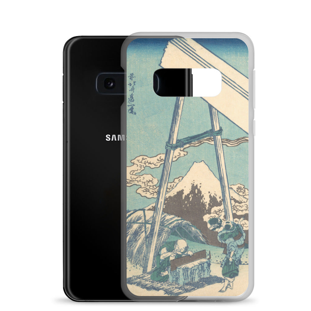 Samsung Galaxy Case Totoumi sanchu B [Fugaku Sanjurokkei]