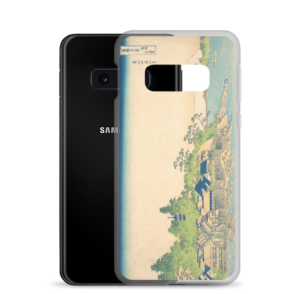Samsung Galaxy Case Soshu Enoshima A [Fugaku Sanjurokkei]