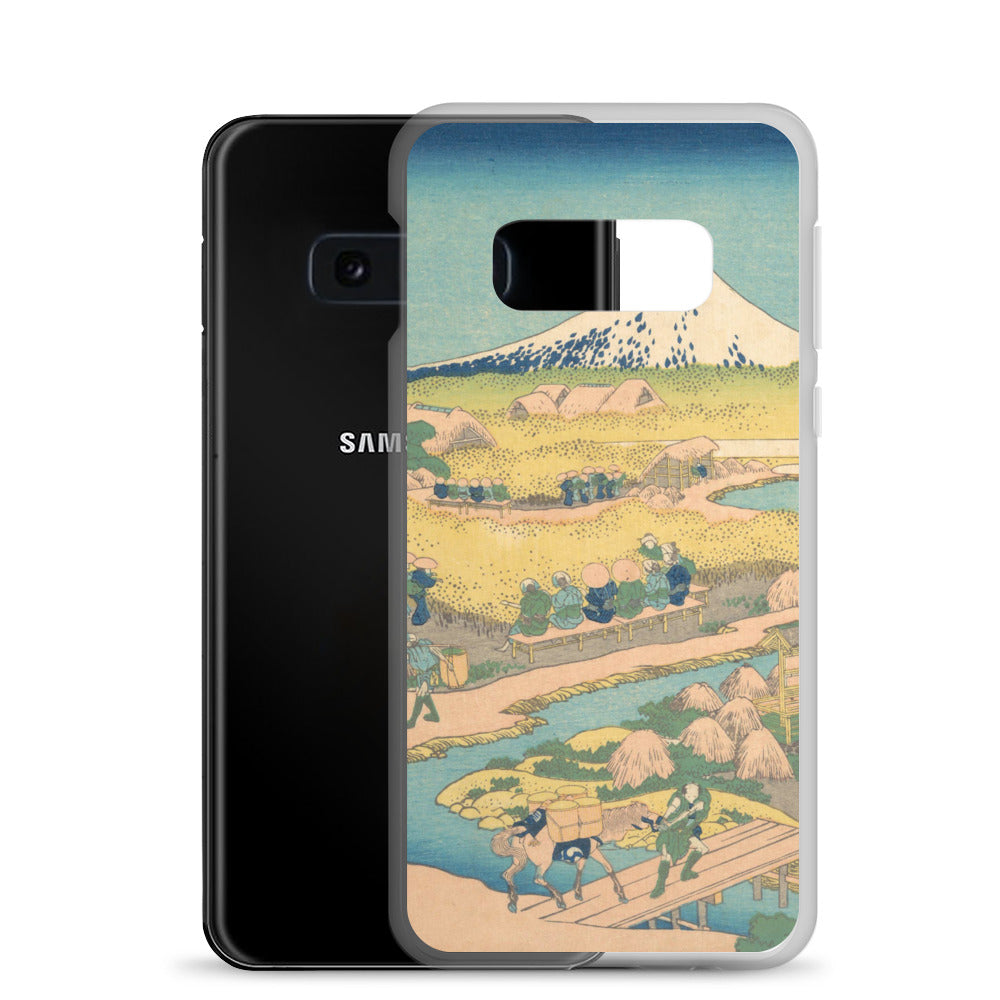 Samsung Galaxy Case Sunshu Katakura chaen no Fuji B [Fugaku Sanjurokkei]