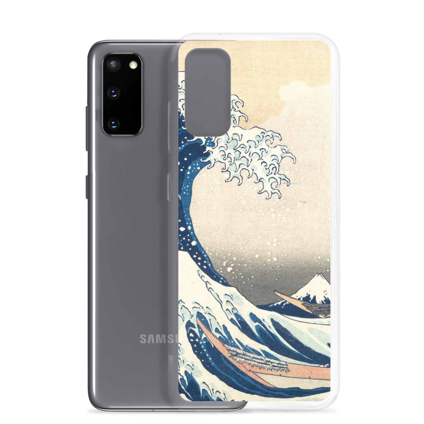 Samsung Galaxy Case Kanagawa oki nami ura B [Fugaku Sanjurokkei]