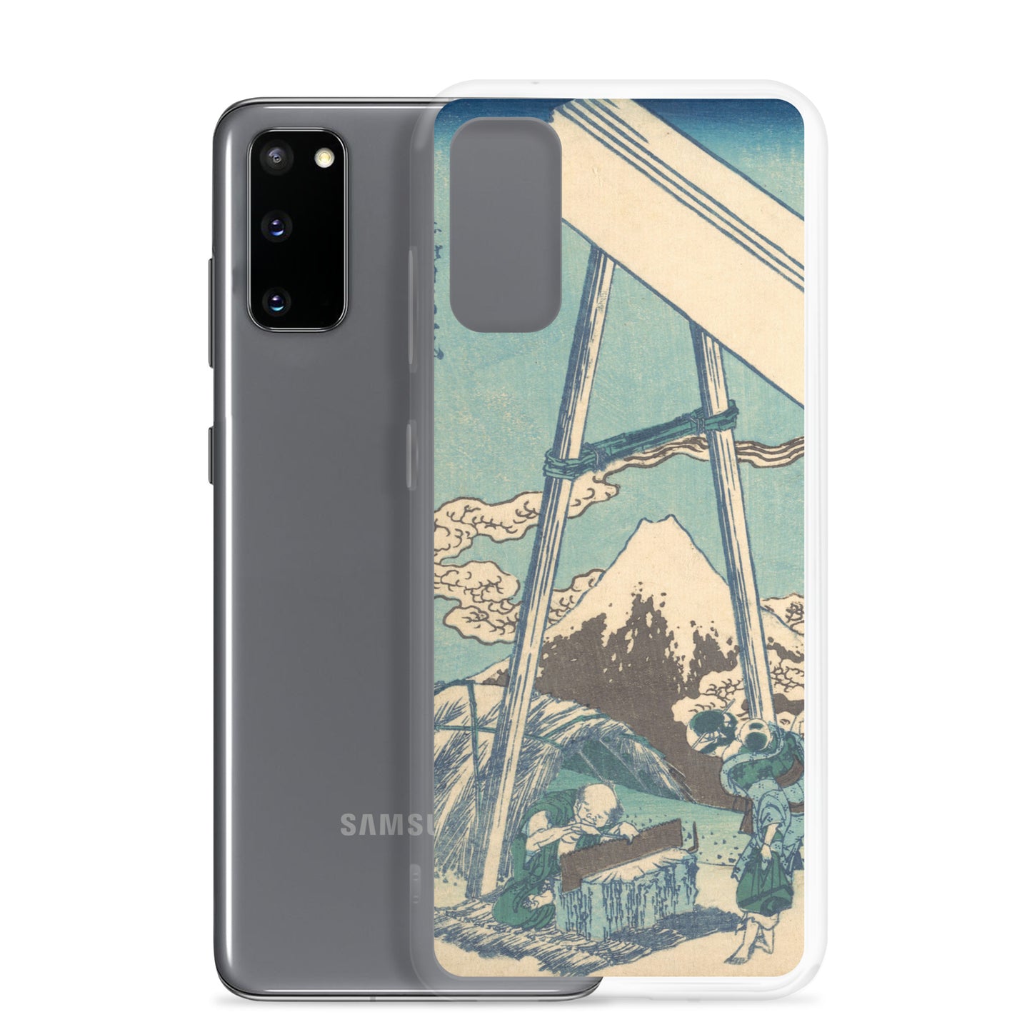 Samsung Galaxy Case Totoumi sanchu B [Fugaku Sanjurokkei]