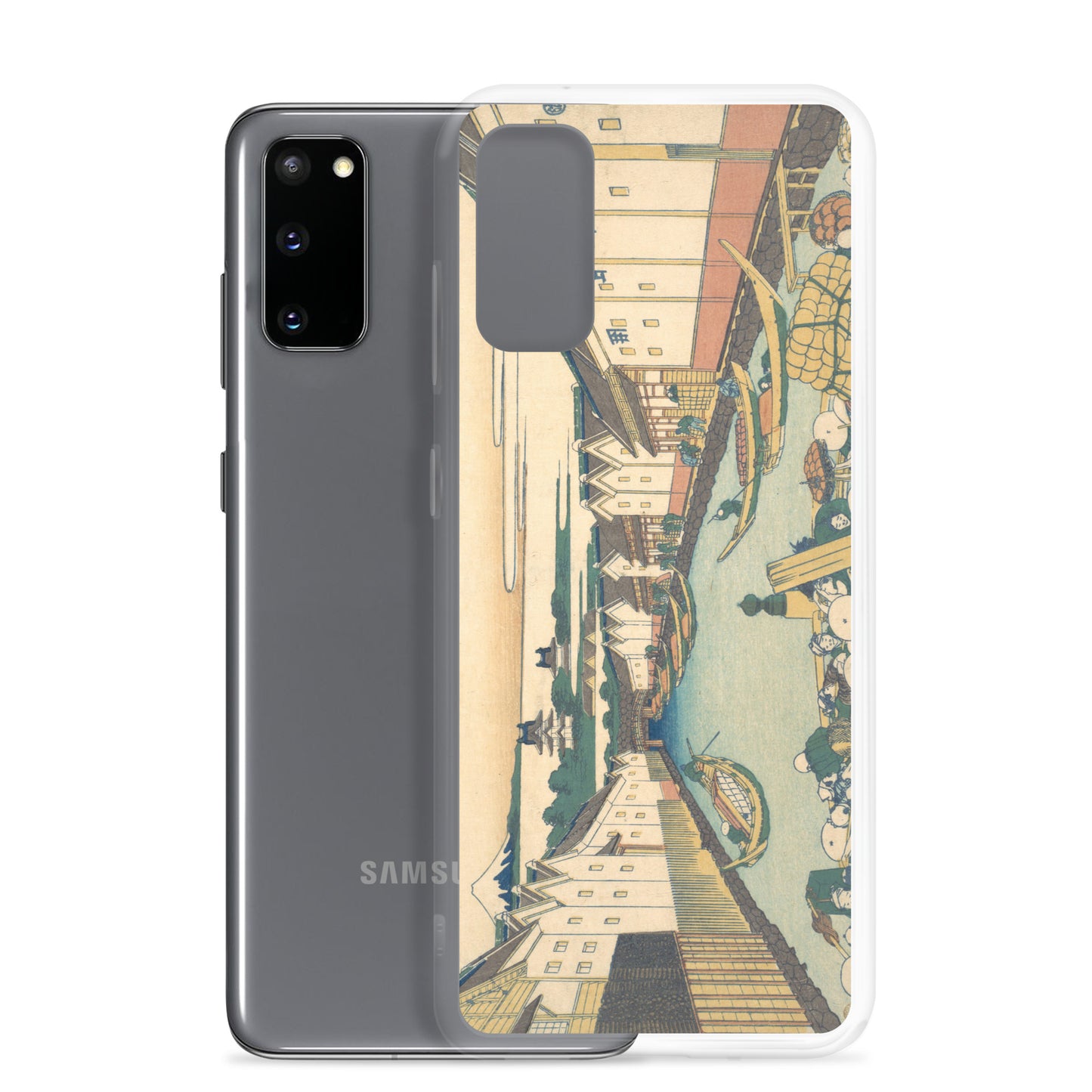 Samsung Galaxy スマホケース 江戸日本橋 A［冨嶽三十六景］