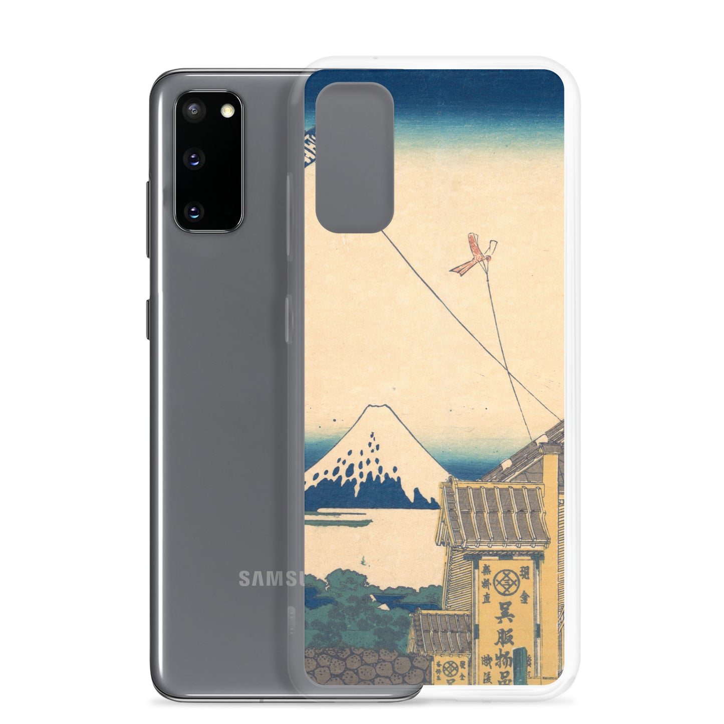 Samsung Galaxy Case Edo Surugacho Mitsui mise ryaku zu B [Fugaku Sanjurokkei]