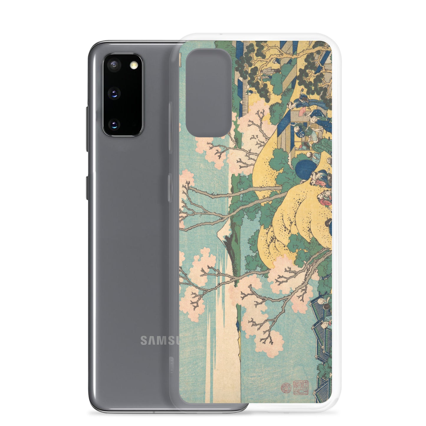 Samsung Galaxy Case Tokaido Shinagawa Gotenyama no Fuji A [Fugaku Sanjurokkei]