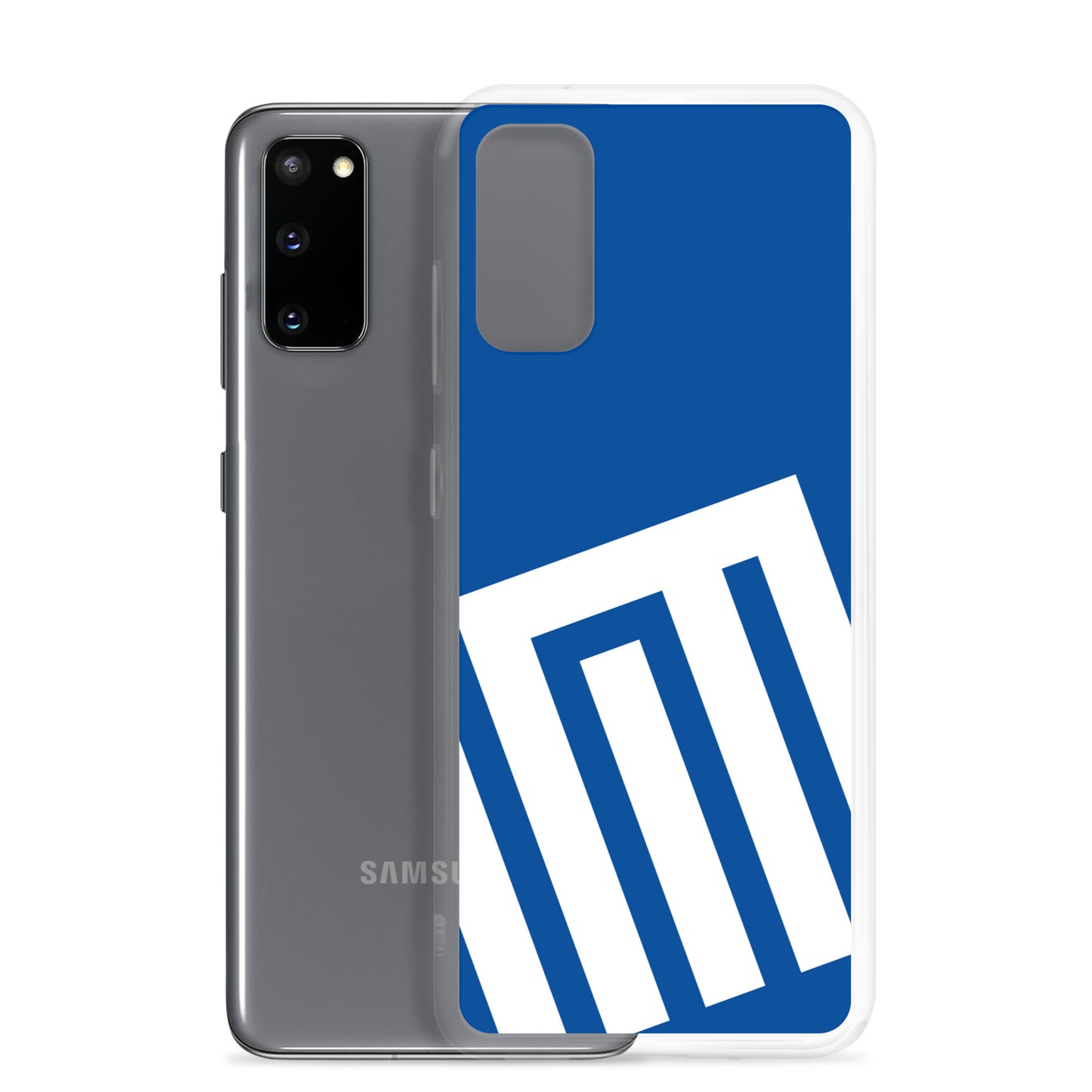 Samsung Galaxy Case Genjikou no zu Miotsukushi A [Ruri-iro (Vivid blue with dark purplish tints)]