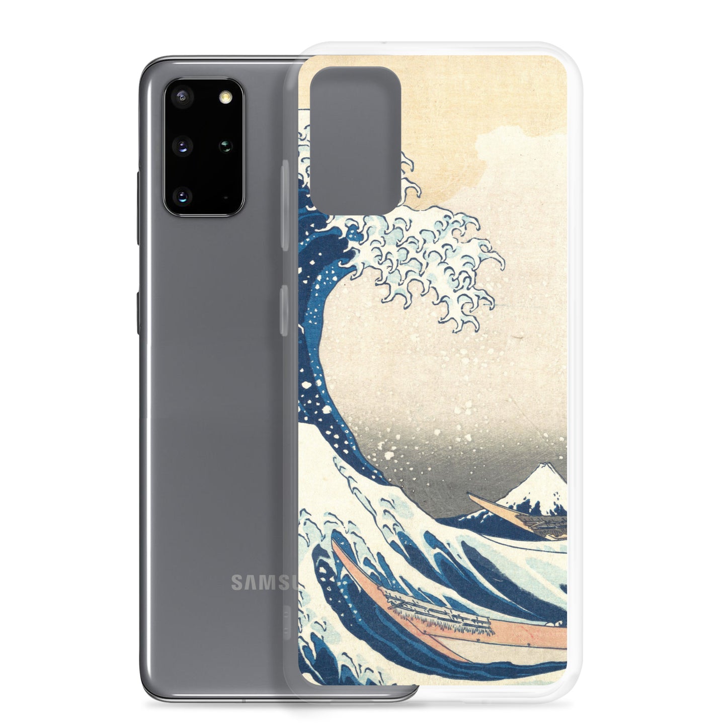 Samsung Galaxy スマホケース 神奈川沖浪裏 B［冨嶽三十六景］