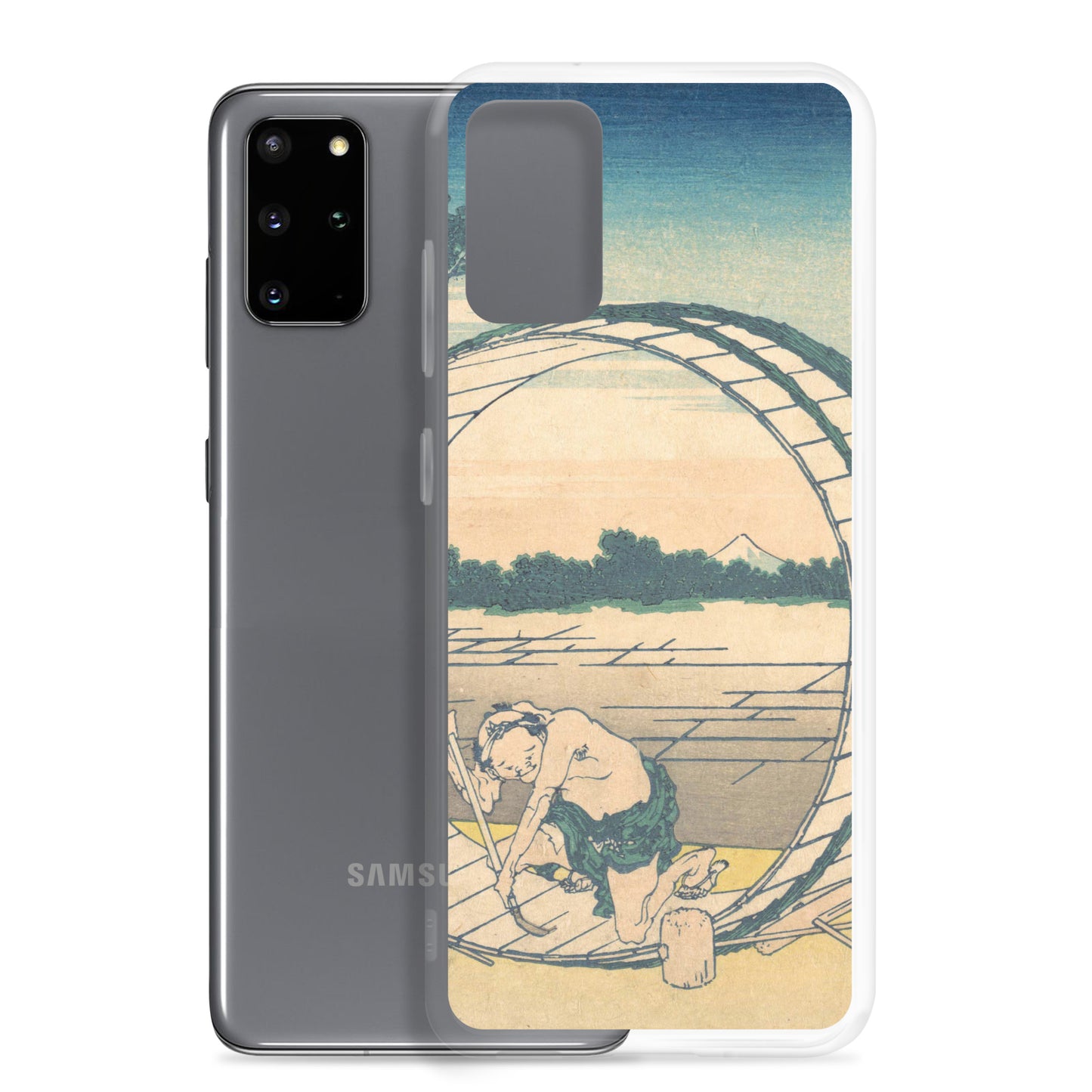 Samsung Galaxy Case Bishu Fujimigahara B [Fugaku Sanjurokkei]