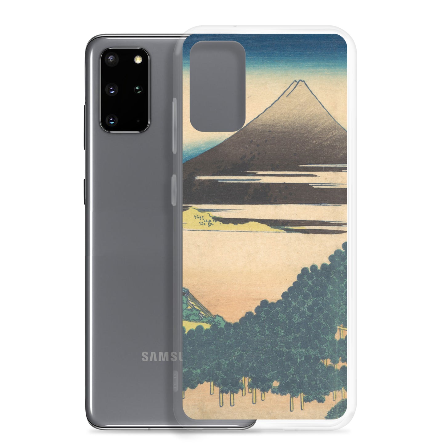 Samsung Galaxy Case Aoyama enza no matsu B [Fugaku Sanjurokkei]