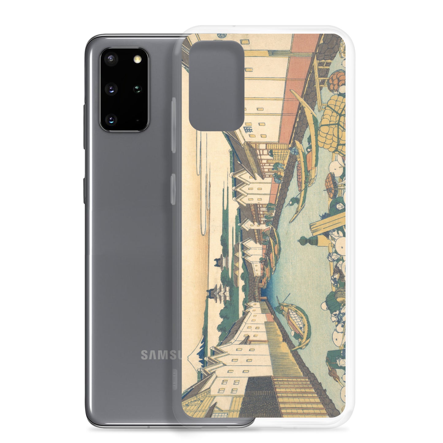 Samsung Galaxy スマホケース 江戸日本橋 A［冨嶽三十六景］