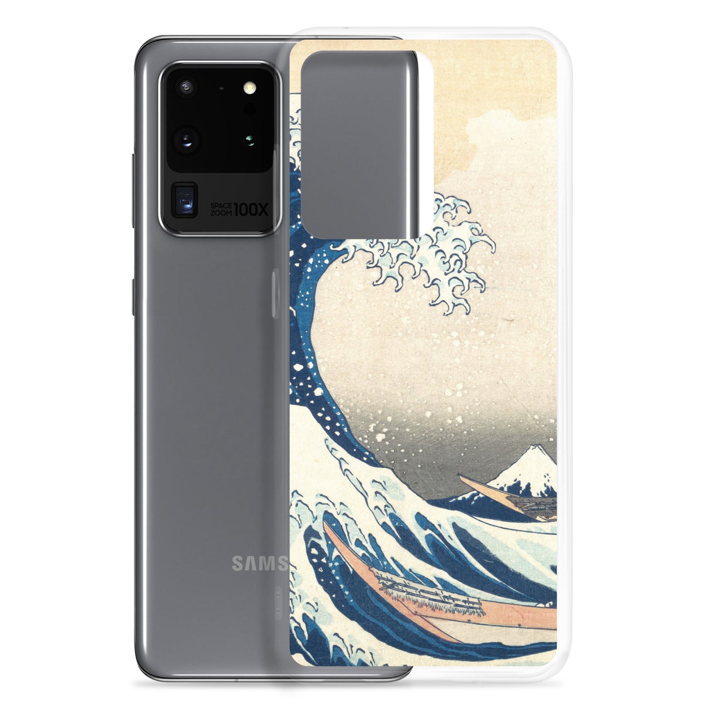 Samsung Galaxy スマホケース 神奈川沖浪裏 B［冨嶽三十六景］