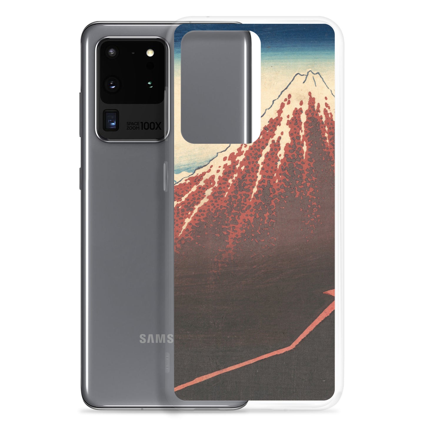 Samsung Galaxy Case Sanka Hakuu B [Fugaku Sanjurokkei]