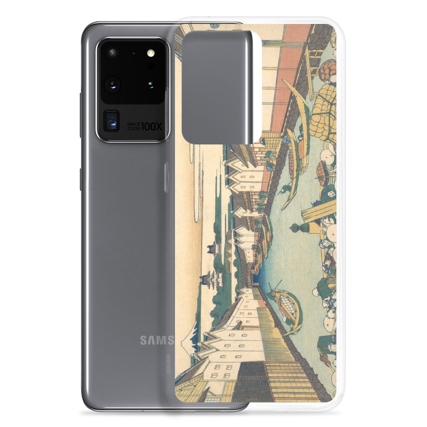 Samsung Galaxy スマホケース 江戸日本橋 A［冨嶽三十六景］