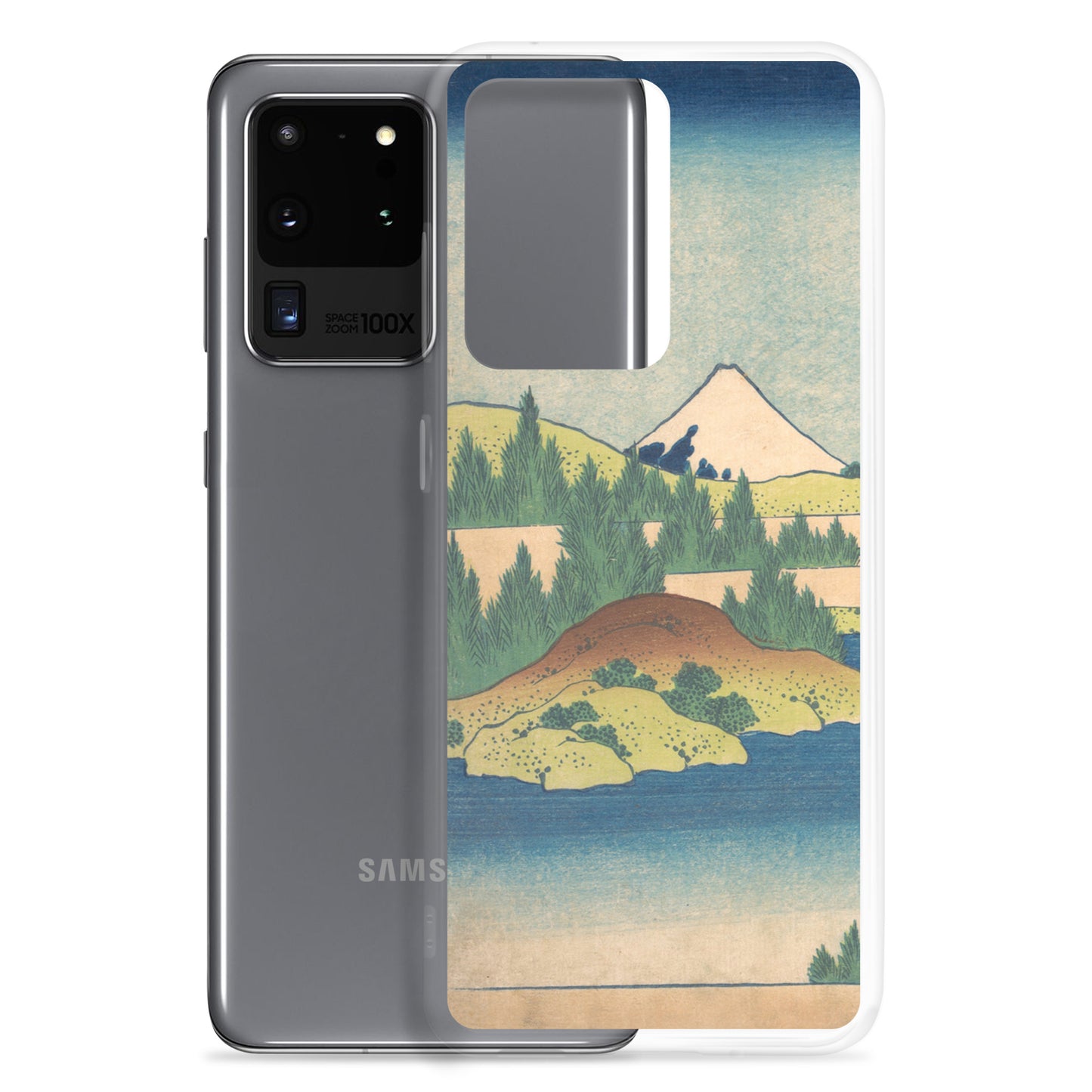 Samsung Galaxy スマホケース 相州箱根湖水 B［冨嶽三十六景］