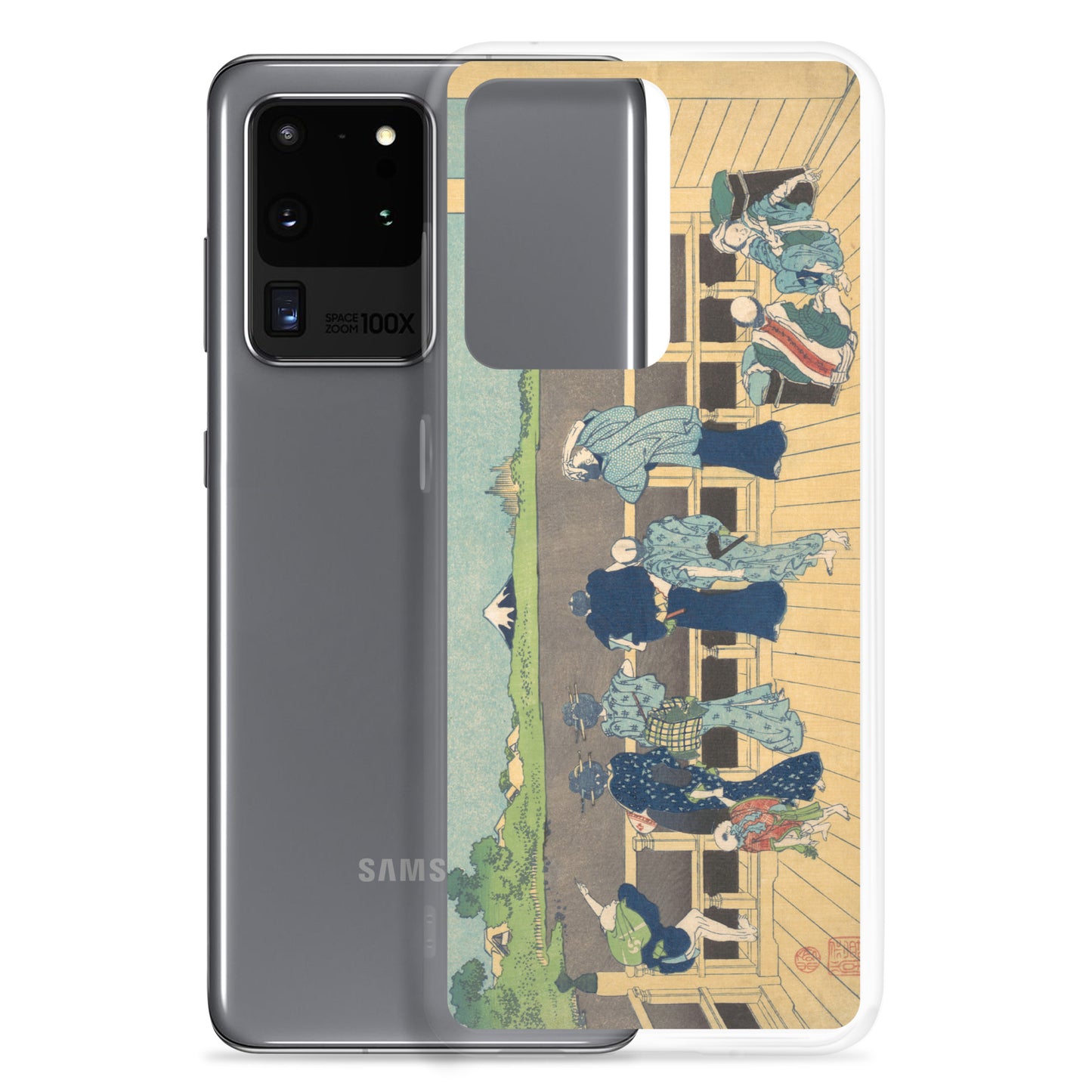 Samsung Galaxy Case Gohyaku Rakanji Sazaido A [Fugaku Sanjurokkei]
