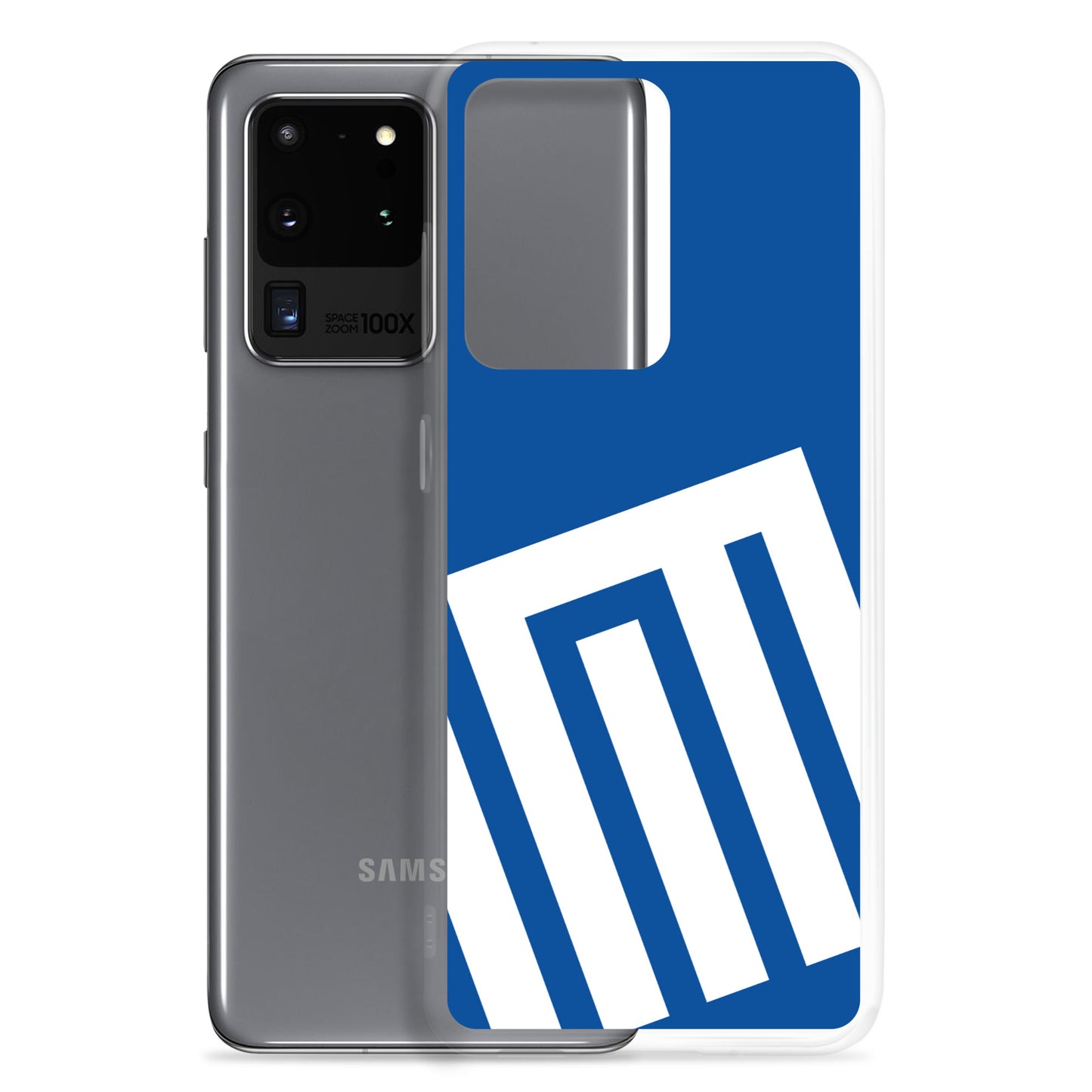Samsung Galaxy Case Genjikou no zu Miotsukushi A [Ruri-iro (Vivid blue with dark purplish tints)]