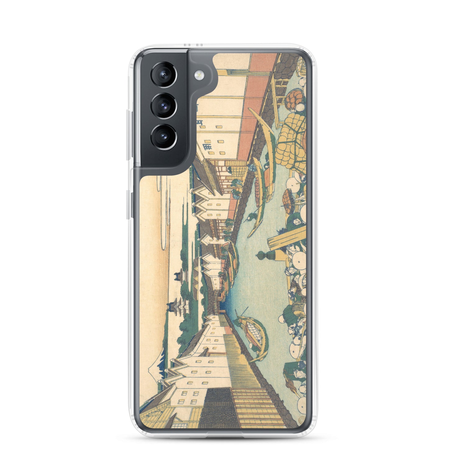 Samsung Galaxy スマホケース 江戸日本橋 A［冨嶽三十六景］