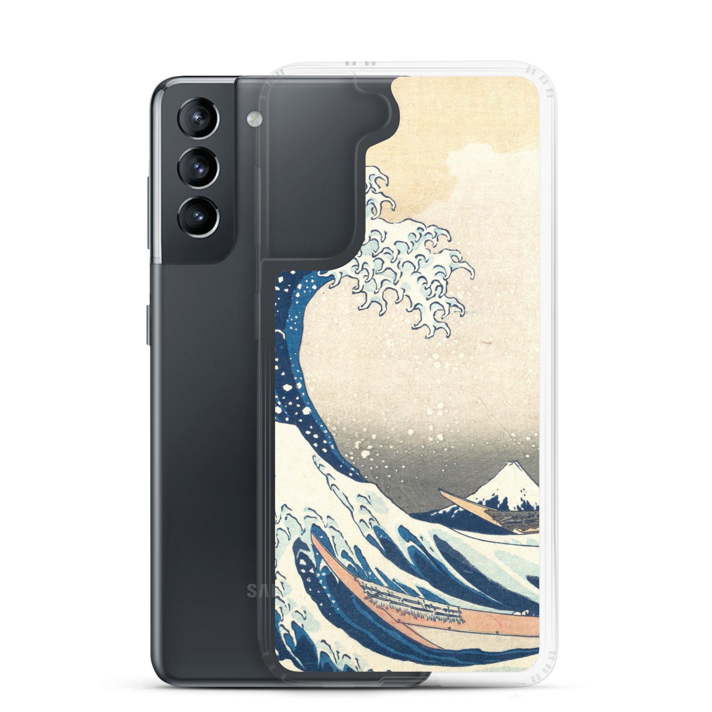 Samsung Galaxy Case Kanagawa oki nami ura B [Fugaku Sanjurokkei]