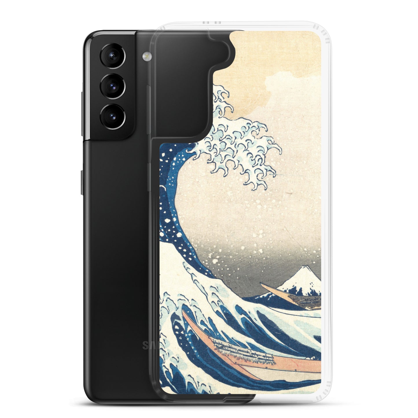 Samsung Galaxy Case Kanagawa oki nami ura B [Fugaku Sanjurokkei]