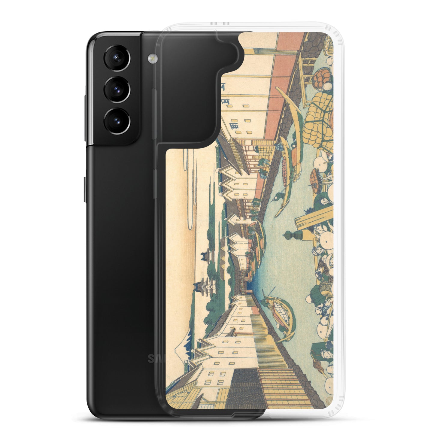 Samsung Galaxy Case Edo Nihonbashi A [Fugaku Sanjurokkei]