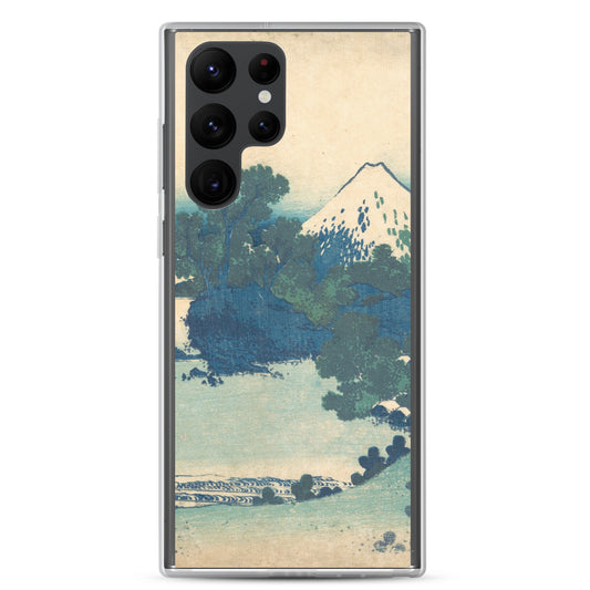 Samsung Galaxy Case Soshu Shichirigahama B [Fugaku Sanjurokkei]